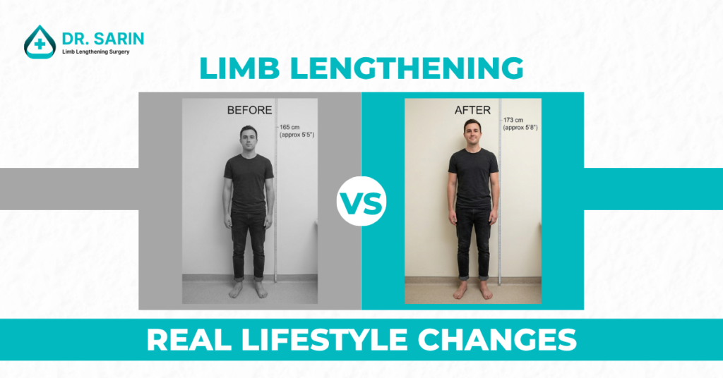 Before vs After Limb Lengthening