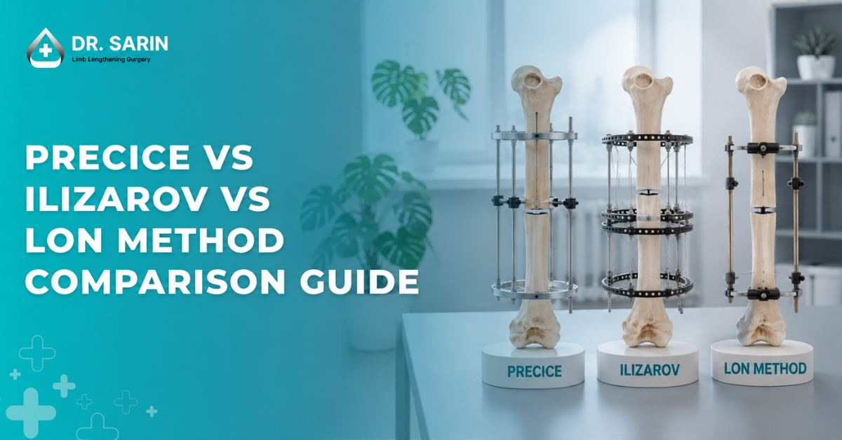 Precice vs Ilizarov vs LON Method Comparison Guide